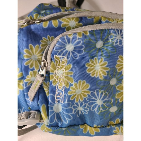 Jansport Hiking Back Hip Fanny Pack Bottle Holder Pockets Backpack w/ Strap - Picture 2 of 9
